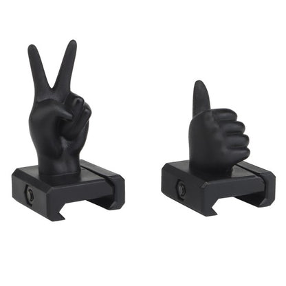 NP HAND SIGNAL SIGHTS - BLACK