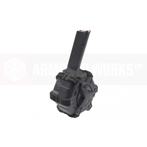 Armorer Works Custom Adaptive Drum Magazine - Black - 1911/NE Series