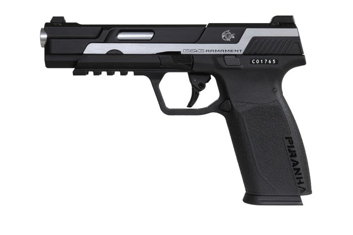 PIRANHA MKI GBB PISTOL (SILVER)