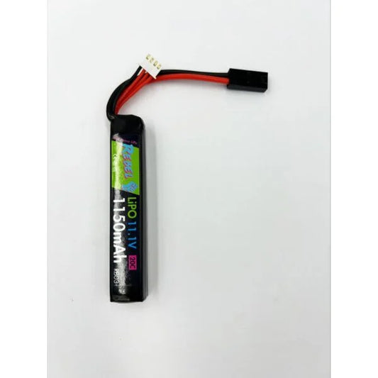 Rebel Battery - 1150mAh Lipo 11.1V 20C Stick - Mini Tamiya