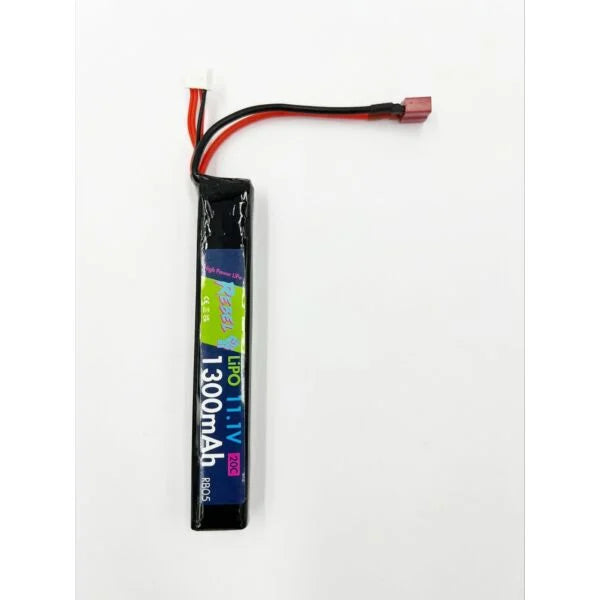 Rebel Battery - 1300mAh Lipo 11.1V 20C Stick - Deans - Killer Instinct Tactical