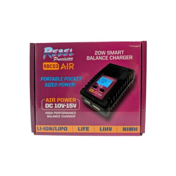 Rebel RBC03 Smart Balance Battery Charger (LiPO,Li-Ion,NiMH,LiFe,HPA)