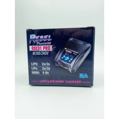 Rebel RBC01 Pro Compact Smart Charger (Lipo,Life,Nimh)