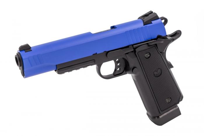 RAVEN HI-CAPA R14 RAILED DUAL TONE BLUE