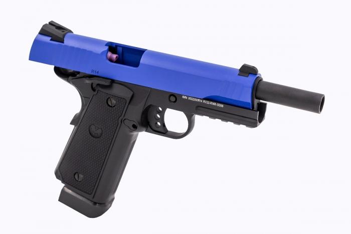 RAVEN HI-CAPA R14 RAILED DUAL TONE BLUE