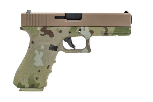 EU8 GBB PISTOL (HYDRO) (TAN|CAMO)