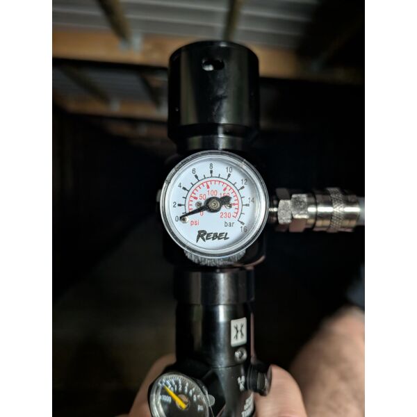 Rebel Surge HPA Regulator (0-150psi Double Output)