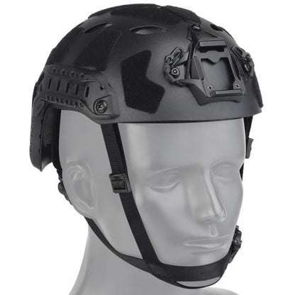 NP FAST RAILED SF AIR HELMET - BLACK