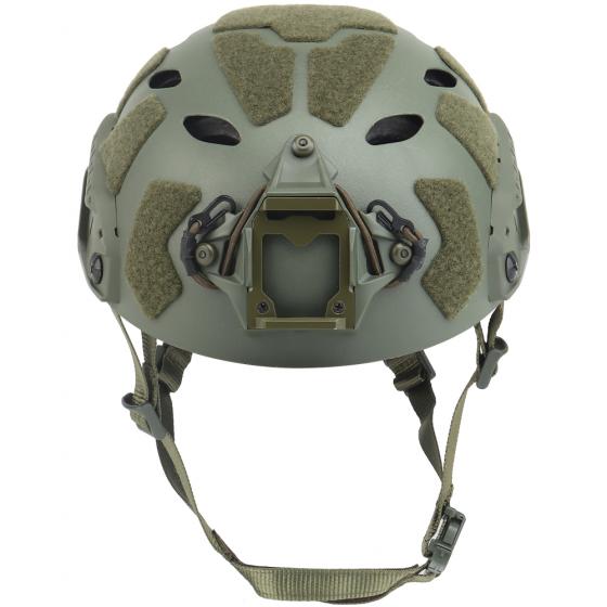 NP FAST RAILED SF AIR HELMET - GREEN