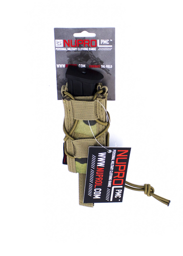 NUPROL PMC PISTOL OPEN TOP POUCH - CAMO