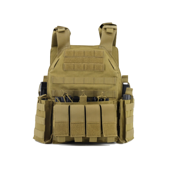 NUPROL PMC TACTICAL MILITARY VEST - TAN