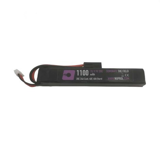 NUPROL POWER 1100MAH 9.9V 20C LI-FE SLIM STICK TYPE