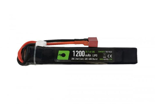 NP POWER 1200MAH LIPO 7.4 V 20C STICK - DEANS