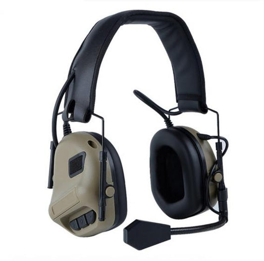 TACTICAL COMMS HEADSET NR TAN