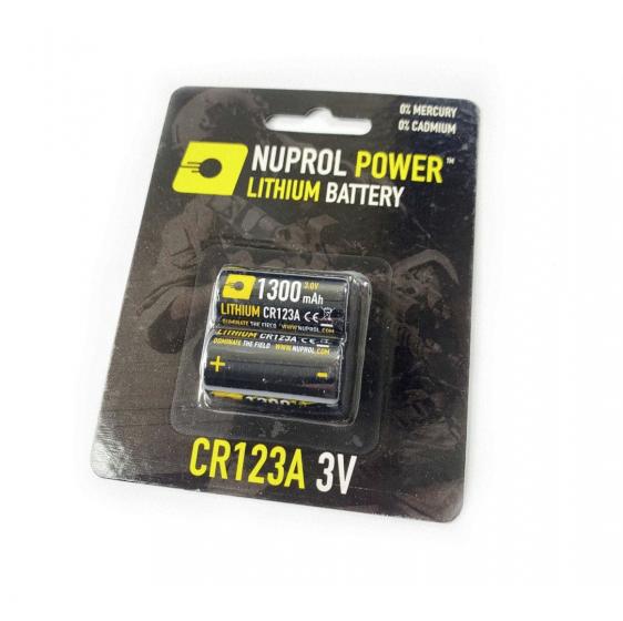 NUPROL CR123A Battery X2