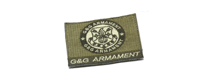 G&G VELCRO PATCH - GREEN (LARGE)