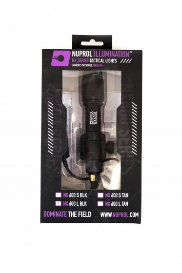 NUPROL NX600L WEAPON LIGHT - BLACK